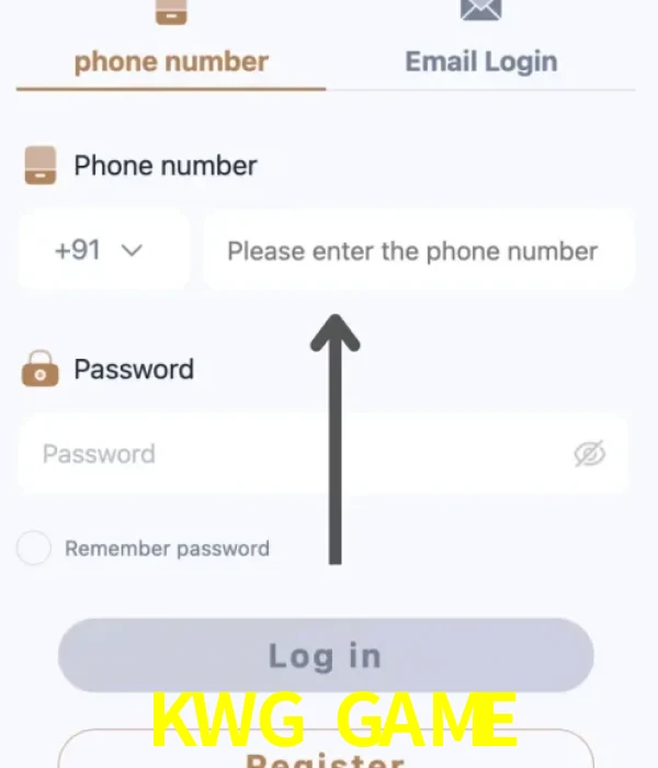 KWG GAME login